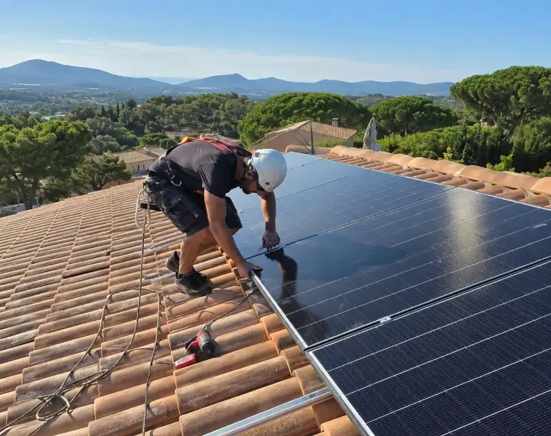 Installateur panneaux solaires Le Taillan-Médoc — pose photovoltaïque sur toiture