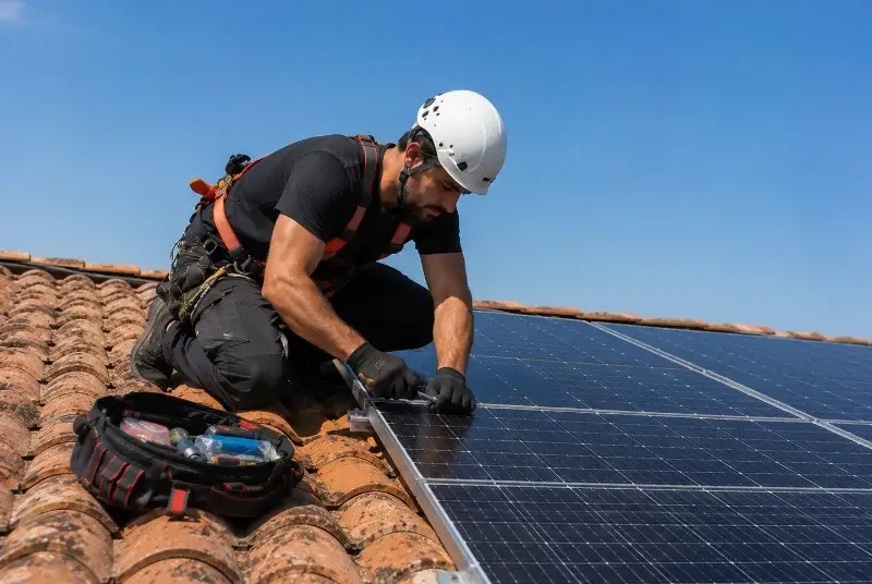 Maintenance et monitoring de panneaux solaires au Taillan-Médoc