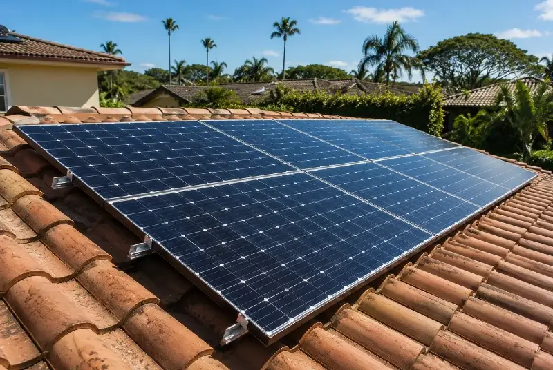 Installation de panneaux solaires au Taillan-Médoc